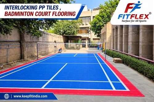 Badminton Court PP Tiles Flooring