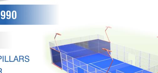 FF Exclusive 990 Padel Court