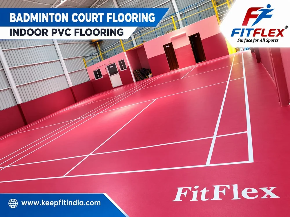 PVC Indoor Badminton Court