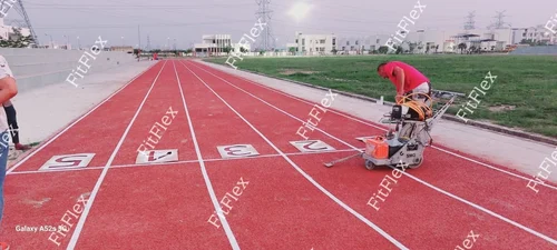 Sandwich Synthetic Running Track